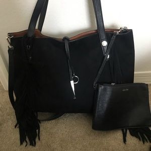 Calvin Klein Suede Tote